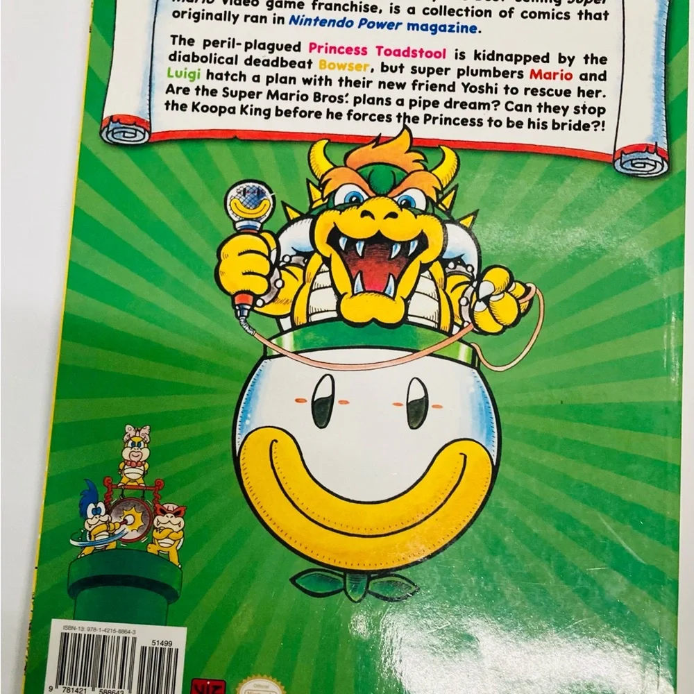 Super Mario Adventures Comic Book